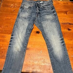 G-Star Dark Blue Straight Jeans